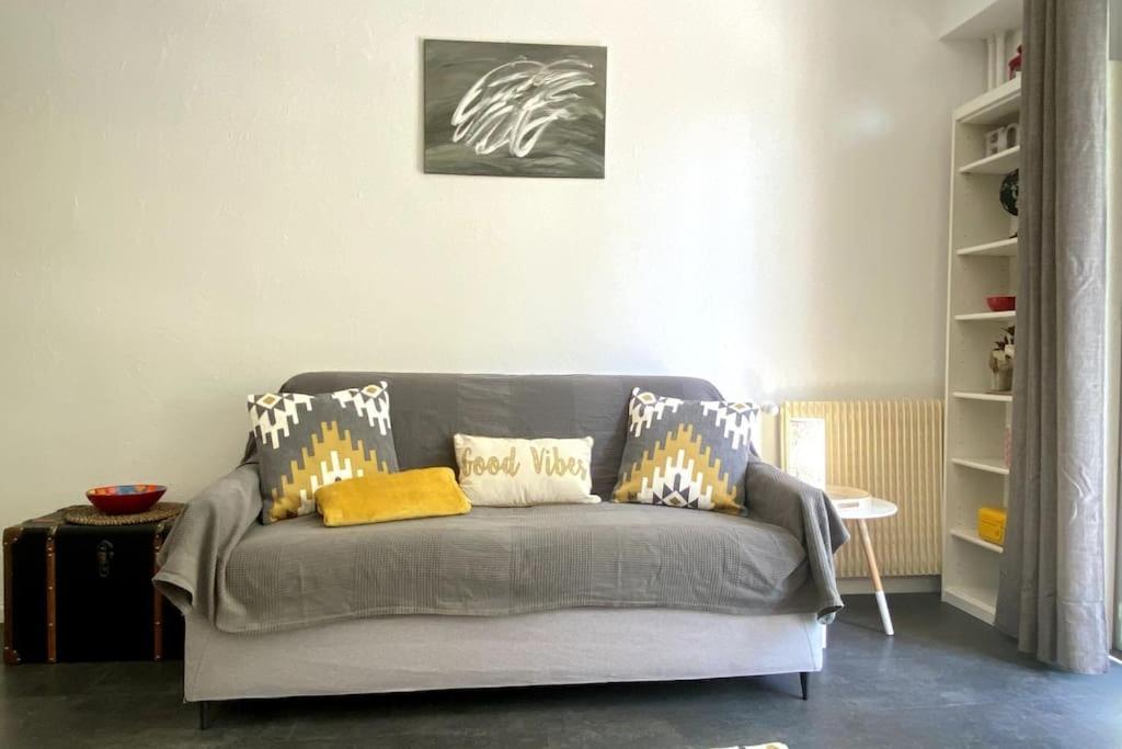 Studio Balcon, Centre Ville, Proximite Plages, Commerces, Restaurants, Musees... 昂蒂布 外观 照片